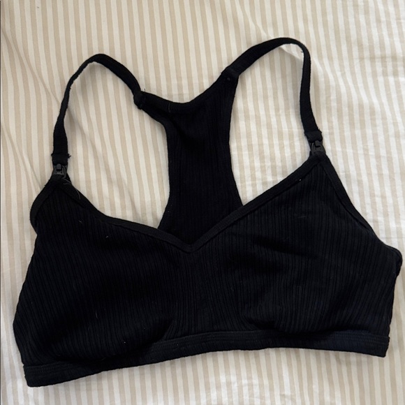 Target Black Ribbed Bralette - Picture 1 of 4